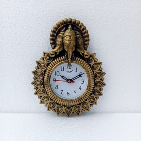 Divine Ganesha Antique Wall Clock