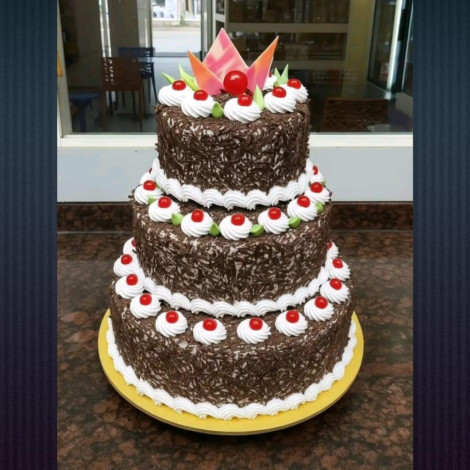 Premium chocolaty 3-Tier Design
