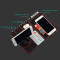 Rubber Car Dashboard Phone Mat with 360 Degree Rotating Phone Holder,