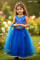 Girls Layered Net Gown