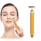 Gold Electric Beauty Stick Strong Vibration RF Facial Massager Slimming Tool Facial Tightening Tool