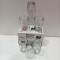 Crystal Clear Twist Drinking Glasses