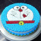 Blue Doraemon Celebration Cake
