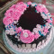 Floral Chocolate Truffle Cake (500 GM)